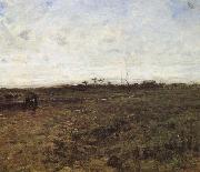 Field with tow countrywoman